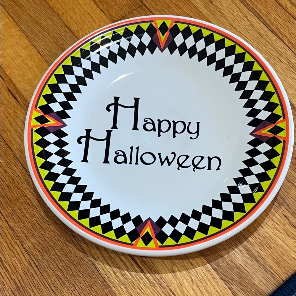 Halloween Decorative Plate
